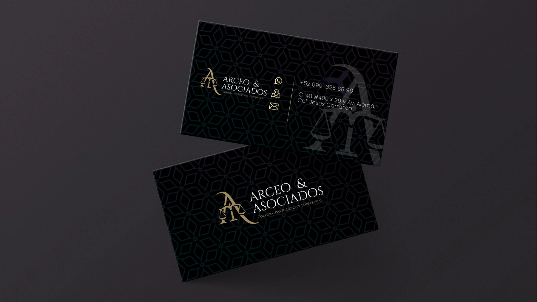 Tarjetas corporativas ARCEO & Asociados