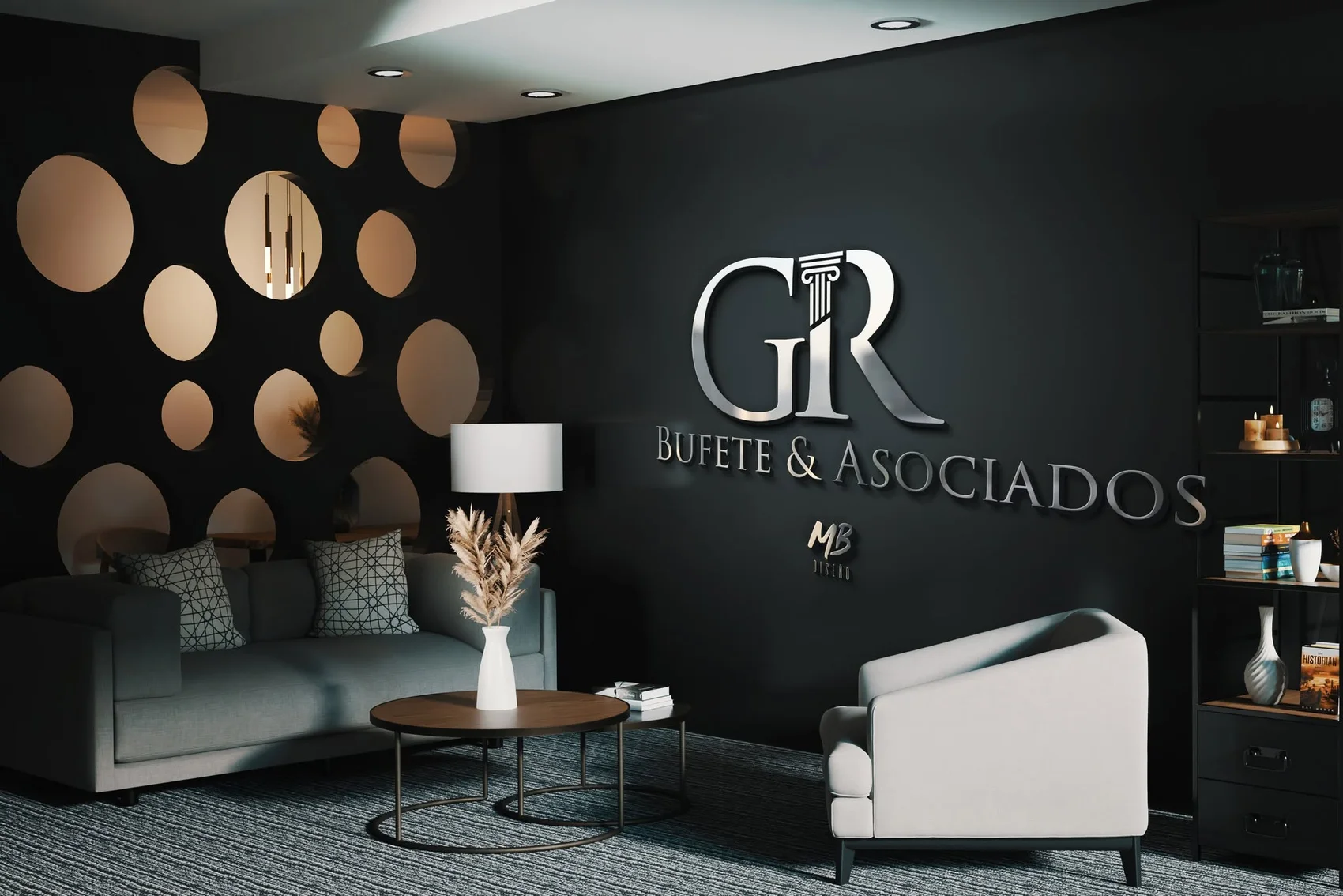 Logotipo de GR Bufete & Asociados