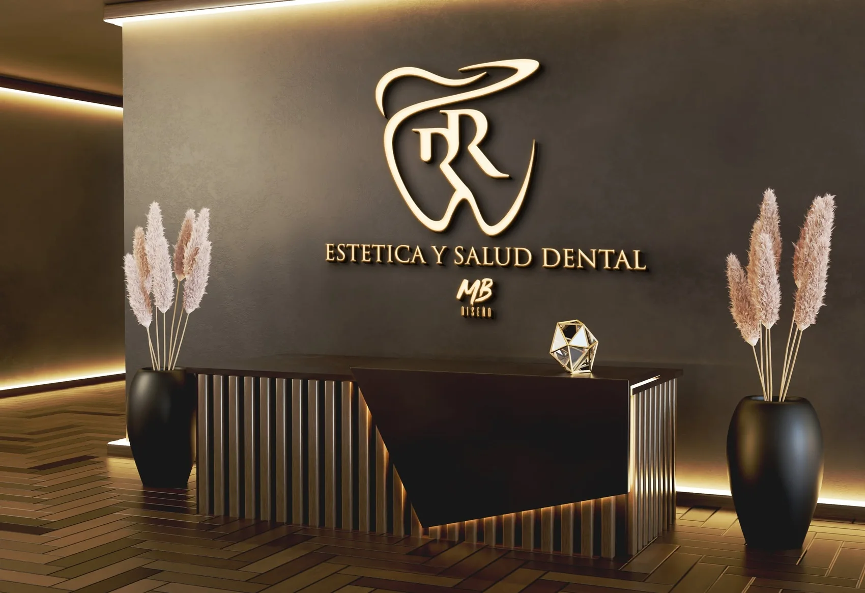Logotipo de CR Estética y Salud Dental