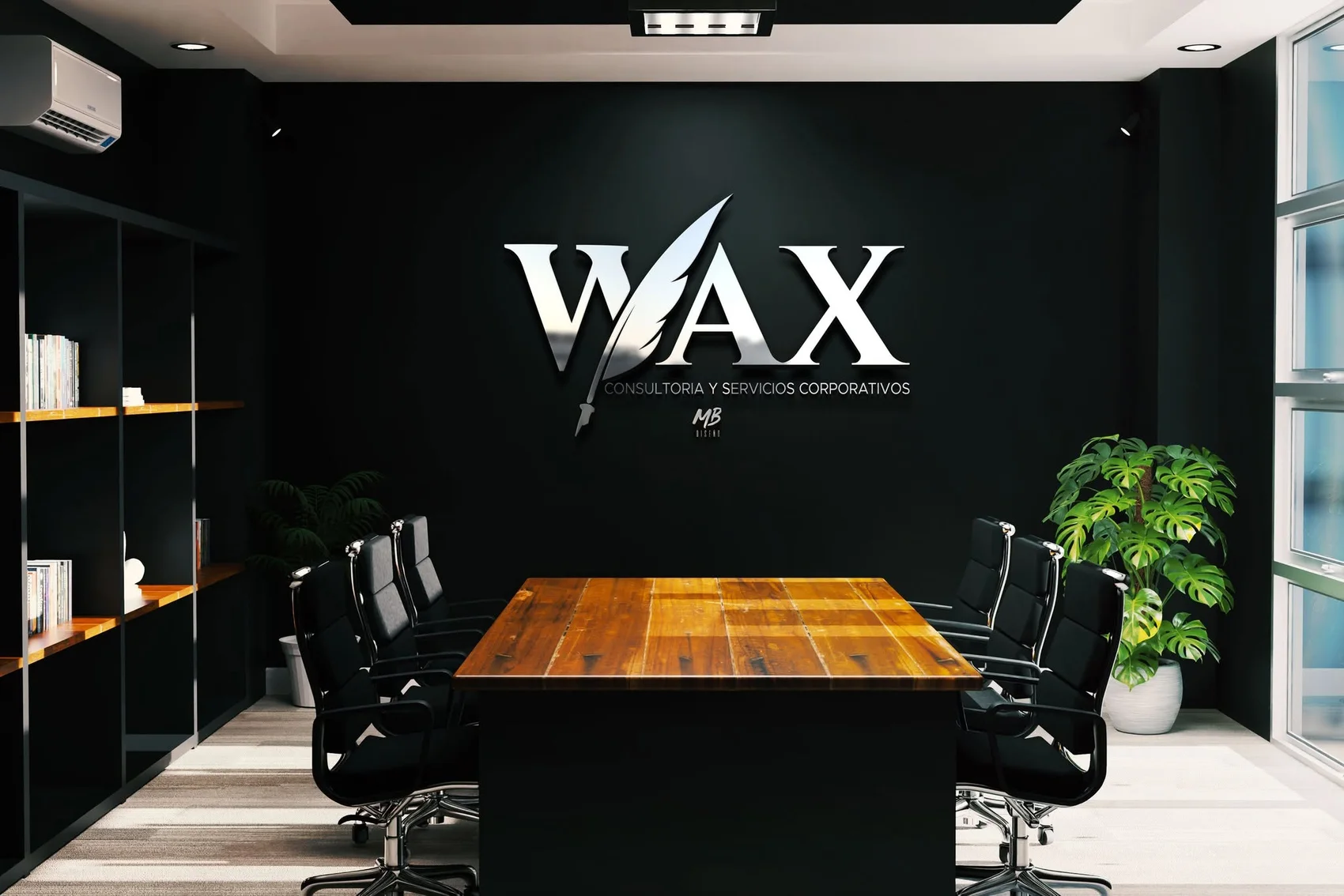 Logotipo de WAX