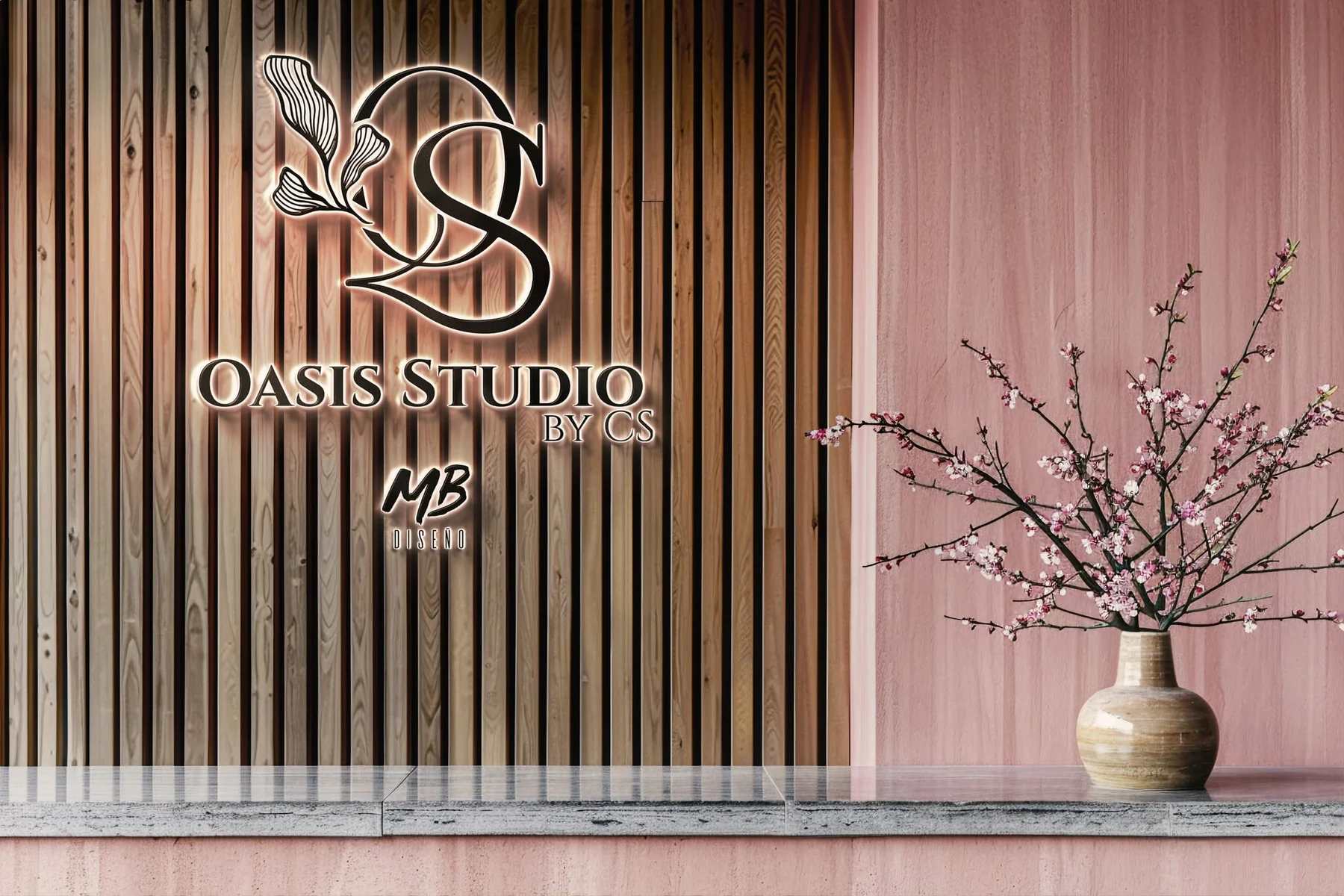Oasis Studio by CS — proyecto de MB DISEÑO