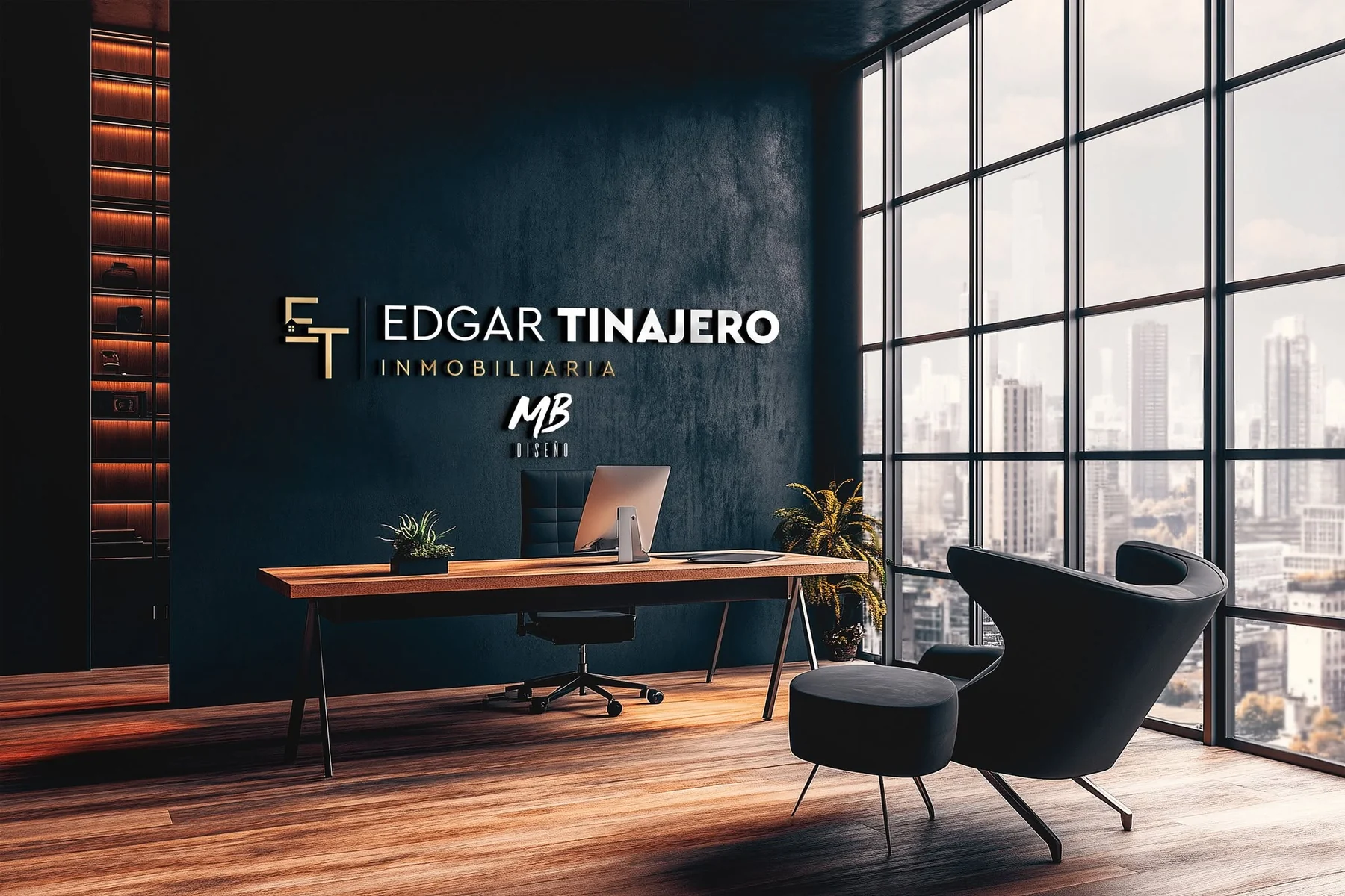 Edgar Tinajero Inmobiliaria — proyecto de MB DISEÑO