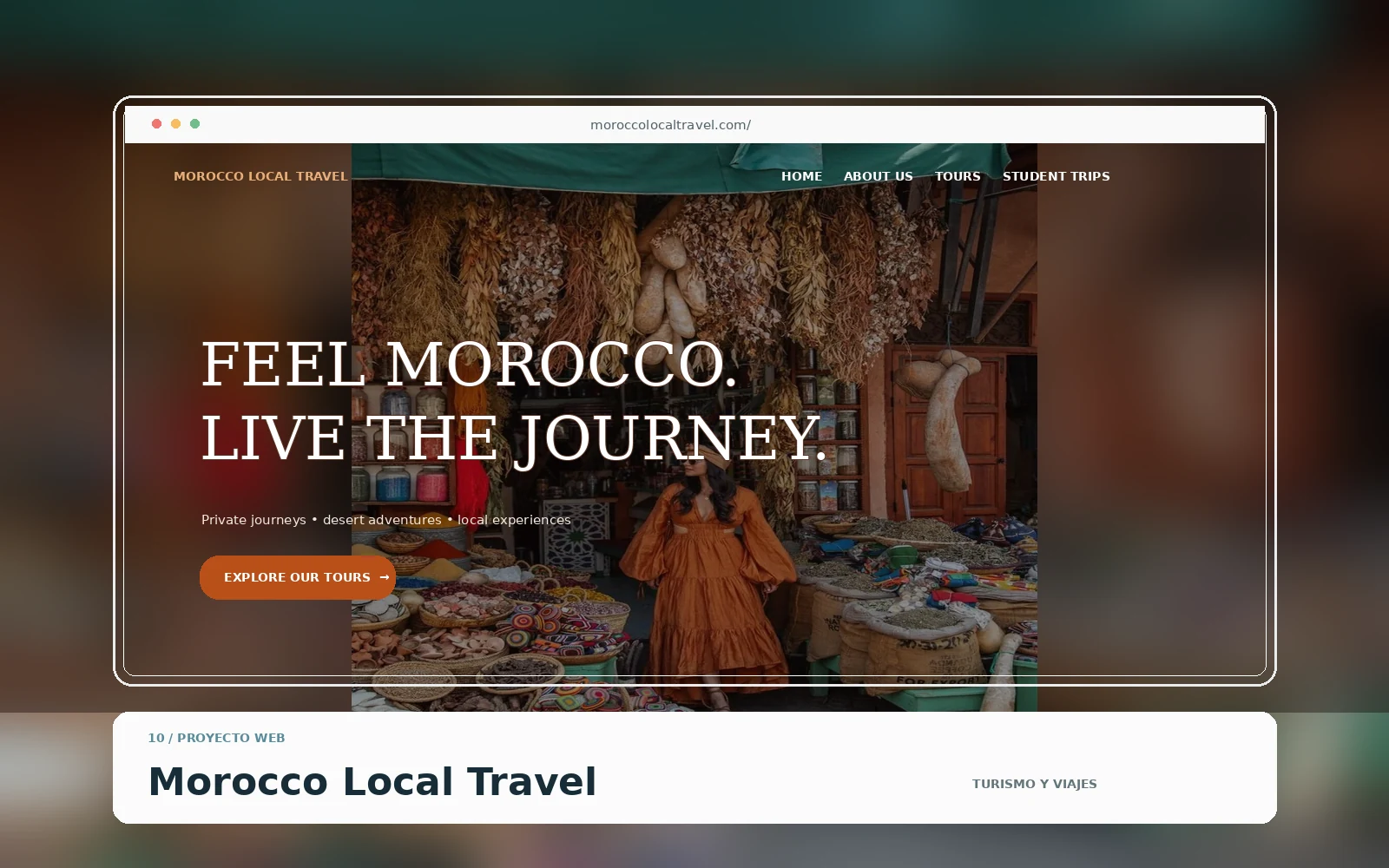 Portada de Morocco Local Travel