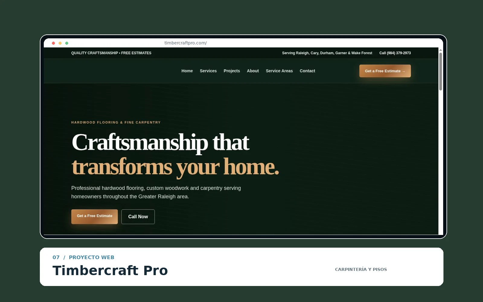 Portada de Timbercraft Pro